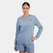 Le Coq Sportif Ess N°1 Sweatshirt Blauw M Vrouw