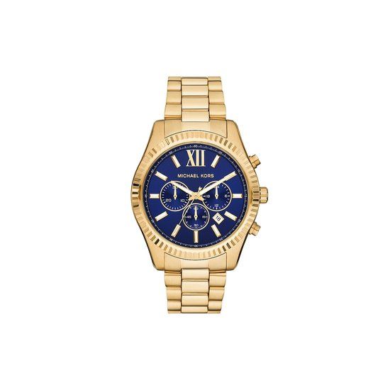 Michael Kors Lexington MK9153 Herenhorloge - Goudkleurig - 44 mm