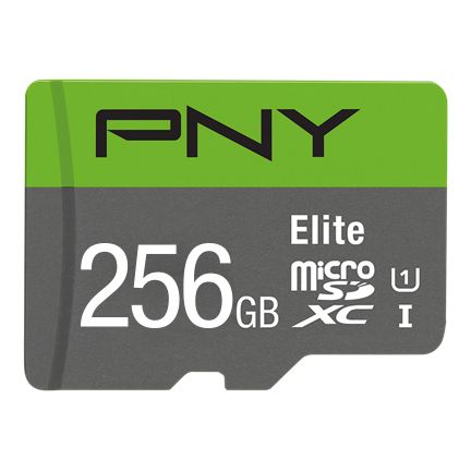 PNY Elite 256GB MicroSDXC UHS-I Class 10