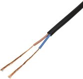 Tru Components TRU COMPONENTS TC-13389160 Rubberkabel H05RN-F 2 x 0.75 mm² Zwart 100 m