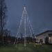 Konstsmide 4780-117 LED Vlaggenmast Lichtmantel Kerstboom Verlichting 11M met 500 Lampjes