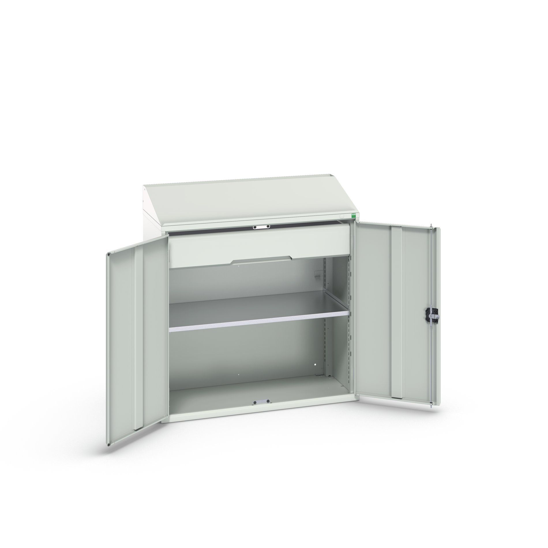 Bott Verso Systeemkast | 1050x550x1130mm | 1 Legbord | 1 Lade | RAL 7035