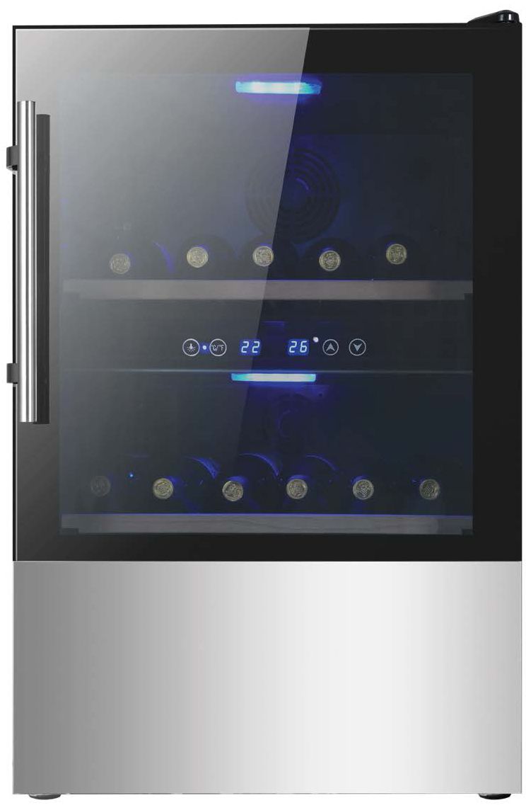 Le Chai LB420X - Wijnkoeler - 49 flessen - Zwart