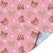Kassaplan Toonbankrol 50cm 100m little bear roze/blauw