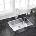 Lendo Online Spoelbak 74×44 cm RVS Zilver – Inbouw & Opbouw