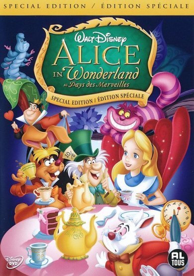 Walt Disney Alice In Wonderland Special Edition dvd