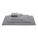 Vandyck Scala Luxury Tapis de bain Tapis de bidet 60x60 steelgrey