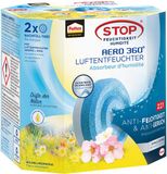 Pattex AERO 360° Wildflower Meadow Tabs navulpak, vermindert vocht en nare geurtjes, navultabletten voor de AERO 360° luchtontvochtiger, 2-pack (2x450g)