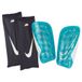 Nike Protège-Tibias Mercurial Lite Superlock Bright Lights - Cactus/Blanc, pointure Large/170-180cm