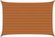 vidaXL Zonneschaduw Oranje en Bruin 3 x 4,5 m 100% Polyester Oxford