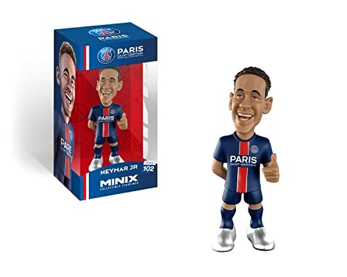 Minix Collectible Figurines Minix – PSG – Neymar JR 10 – # 102 – verzamelfiguur 12 cm