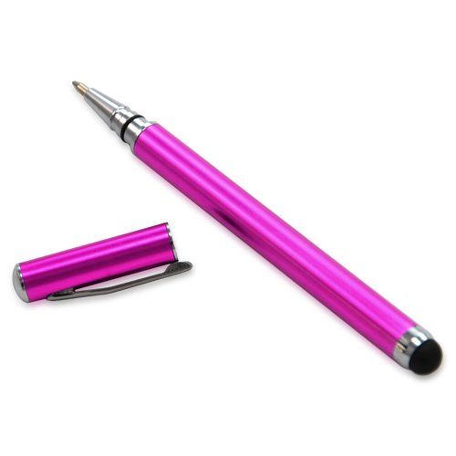 Atm 2-in-1 stylus pen voor Samsung Galaxy Tab / Galaxy Note, fuchsia