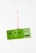 Yup in de boom Glazen kerstbal - boardingpass Rio de Janeiro 12cm groen 1 stuks