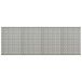 vidaXL - Gaatjespanelen - wandgemonteerd - 4 - st - 40x58 - cm - staal