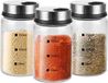 Set de pots à herbes avec couvercle rotatif - 200 ml