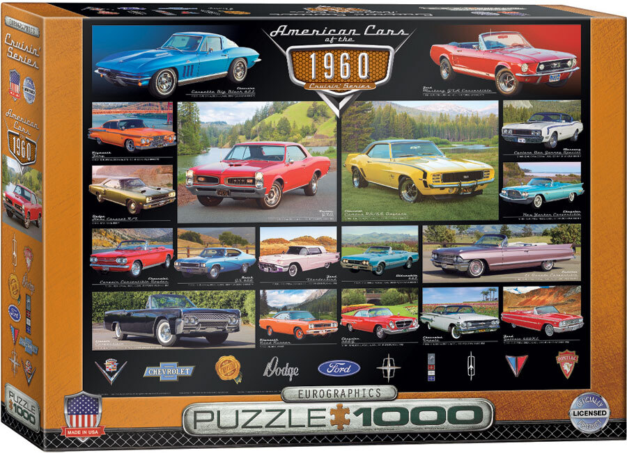 Eurographics American Cars of the 1960s 1000pcs