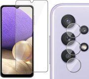 Screenprotector geschikt voor Samsung Galaxy A32 5G - Camera Screen Protector Glas
