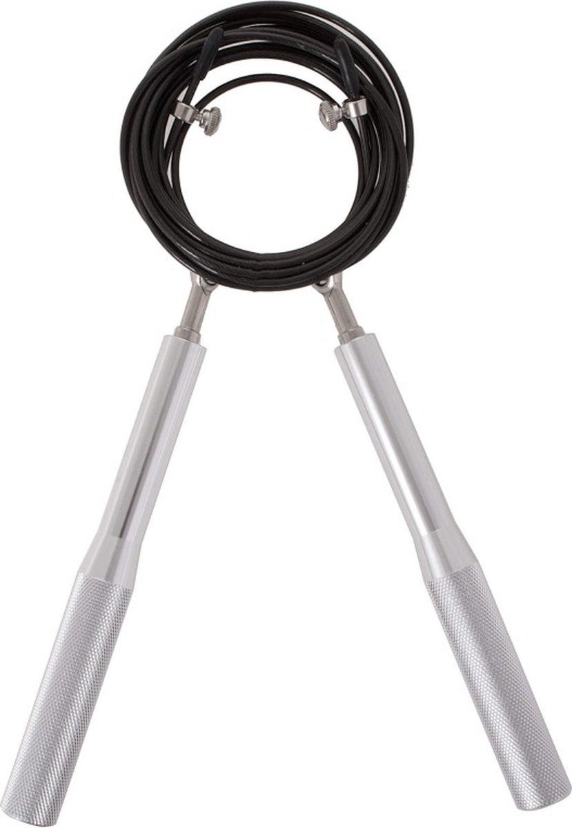 Springos Springtouw | Sport springtouw | Fitness springtouw | Verstelbaar | Grijs 3M