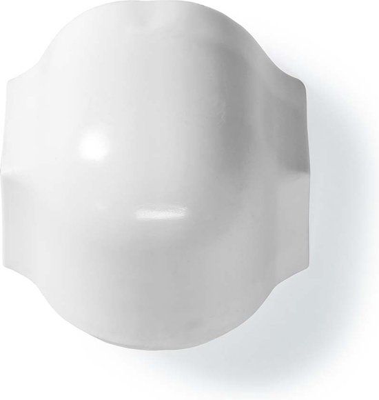 Kabelmanagement Hoekstuk - PVC - Wit
