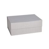 OYOY Hako Boîte de rangement Rectangulaire Carton Gris