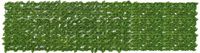 vidaXL Balkonscherm met bladeren Groen en Geel 300 x 75 cm