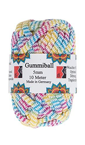 Pro Lana rubberbal Color 50 g geel 102