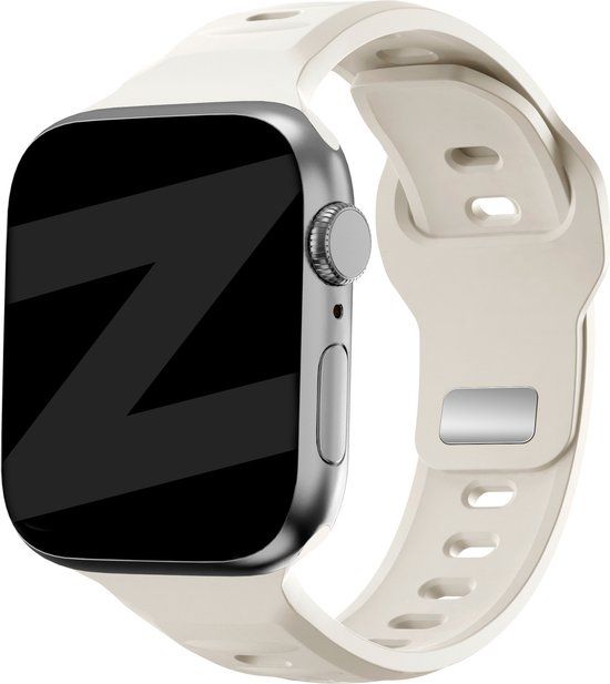 Bandz Siliconen bandje ‘Outdoor’ - Apple Watch - Sterrenlicht - 42/44/45/49mm