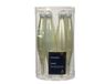 Decoris Ijspegel glas d3h15 cm wit mint 6st