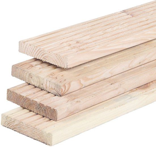 Merkloos Tuindeco Vlonderplank douglas 2,8x14,5x400 cm