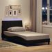 vidaXL Bedframe "Hanko" 100x200 cm Zwart Stof