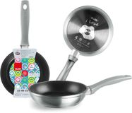 Ibili Mini Figue Koekenpan 14 cm Aluminium Zilver