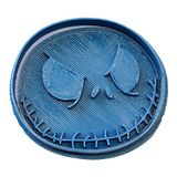 Cuticuter Halloween Jack koekjessnijder, blauw, 8 x 7 x 1,5 cm