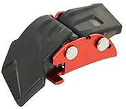 48876var Massi Buckle Fastener Linker Sluiting Zwart Man, Vrouw