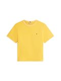 Tommy Hilfiger Dames T-shirt Korte Mouw Katoen L Oranje Flash