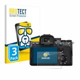 BROTECT Bedifol GmbH Screenprotector 3 Stuks voor Sony Alpha 7 IV Beschermglas transparant