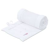 babybay Nestje Mesh Piqué voor model boxspring XXL, wit