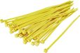 Kabelbinders TRU COMPONENTS 1593684 TC-KL32BKZ-15M203 Kabelbinder 100 mm 2.50 mm Geel 100 stuk(s)