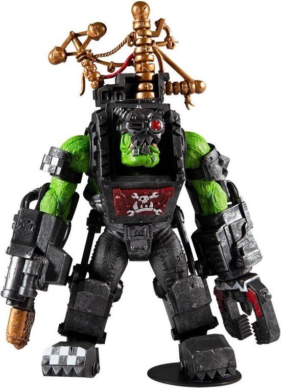Warhammer 40k Action Figure Ork Big Mek 30 cm - McFarlane - Zwart