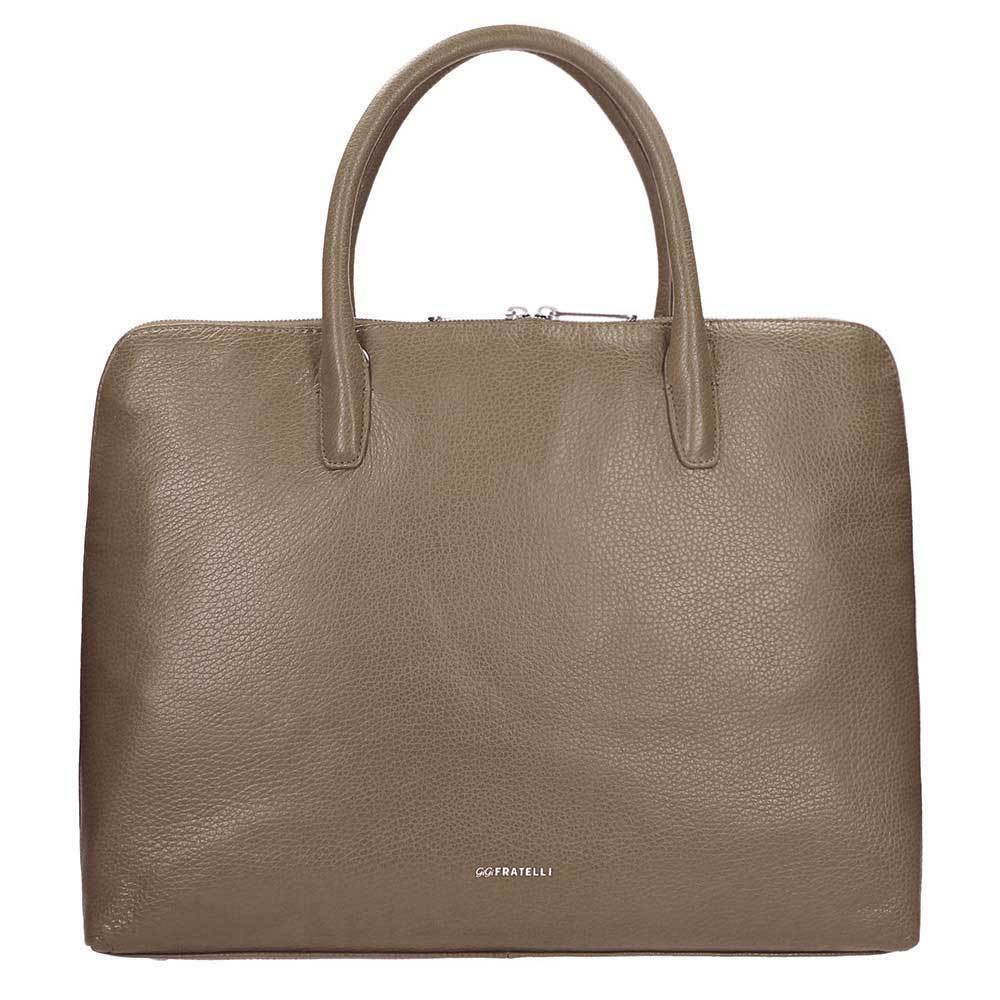 Gigi Fratelli Romance A4 Laptop Bag 15" taupe Taupe