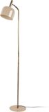 Leitmotiv Vloerlamp Floor Lamp Smart - Bruin - 26x26x164cm - Scandinavisch - Staande lampen voor Woonkamer - Slaapkamer