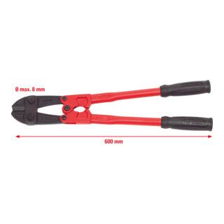 KS Tools boutensnijder met pijphandvat, 85mm