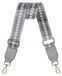 Bandoulière réglable 3,8 cm de large - Sangle de sac de remplacement - Bandoulière antidérapante - Sangle de sac de transport - Boucle pivotante en métal doré - Confortable pour un usage quotidien