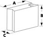 PLASTIMO touwtas blauw dralon 30x20x10cm