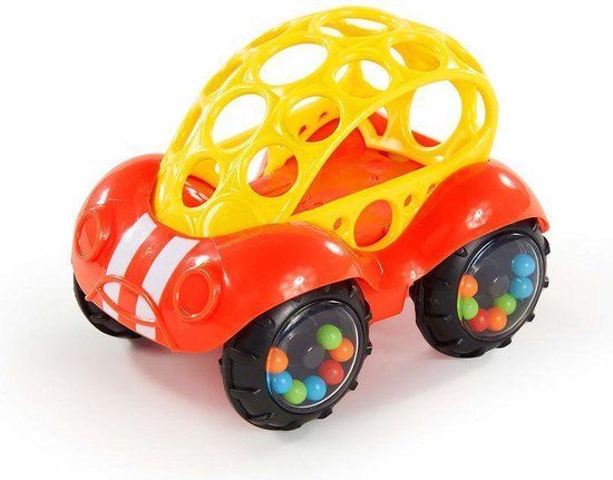 BigBuy Kids Speelgoedautootje ‎81558 Geel Rood (Gereconditioneerd C) - Plastic - Kinderen - 0074451815582