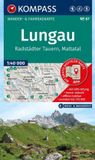 KOMPASS Wanderkarte 67 Lungau, Radstädter Tauern, Maltatal 1:40.000