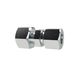 Riegler RED1210SST Reductie, buisbuiten-Ø moffen 12/10 mm, PN max. 630 bar, SW1 19, SW2 22, SW3 24, verzinkt staal
