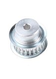 RS PRO Aluminium tandriemschijf voor 6 mm riemen, 24 tanden/verdeling 2,5 mm, boring 4 mm