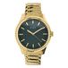 Guess Heren Guess stalen herenhorloge goudkleurig DEX GW0626G2