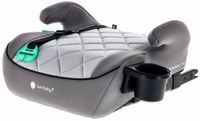 Sun Baby LittleNest Pro - Zitverhoger met ISOFIX - 125–150 cm, montage-indicator, armsteunen, bekerhouder, montage in rijrichting - Stoelverhoger - Zitverhoger - Autozitje - Grijs