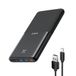 VRURC Externe accu, 30.000 mAh, USB C, powerbank, hoge capaciteit, snel opladen, 22,5 W, compact, draagbare batterij met 4 uitgangen en 3 ingangen, compatibel met telefoon, iPhone, Samsung Tablet